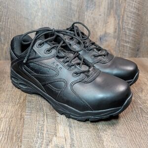 Thorogood Mens Size 12M 834-6522 Black ASR Leather Oxford Sneaker Slip Resistant